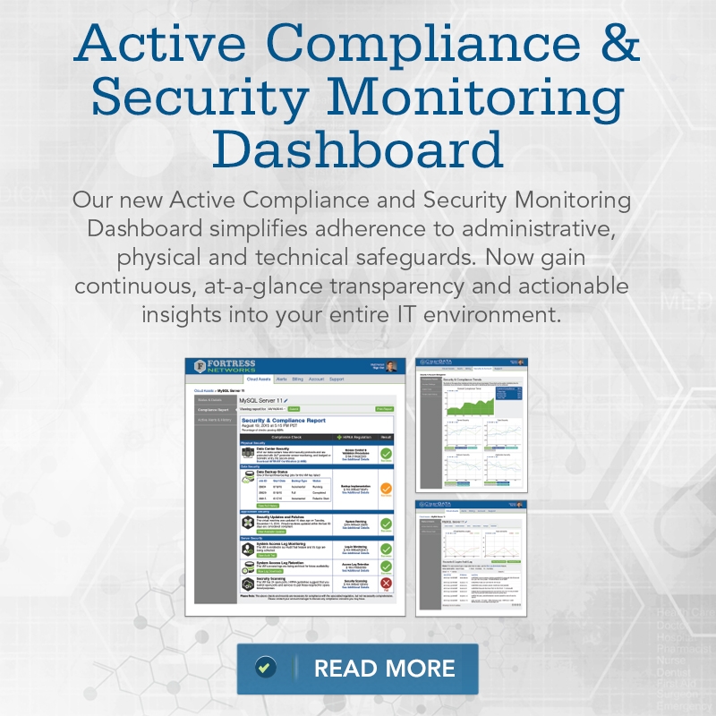 Active Compliance & Security Monitoring Dashboard
